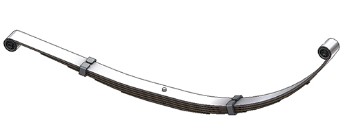 1998 - 2003 Dodge Durango rear leaf spring, 5 leaves, 1800 lbs capacity Questions & Answers