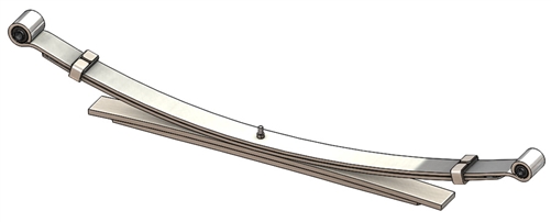 1979 - 1985 Nissan Pickup rear leaf spring, 720 Series, 4(2/2) leaf Questions & Answers