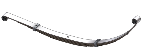 1998 - 2003 Dodge Durango heavy duty rear leaf spring, 5 leaves, 2250 lbs capacity Questions & Answers